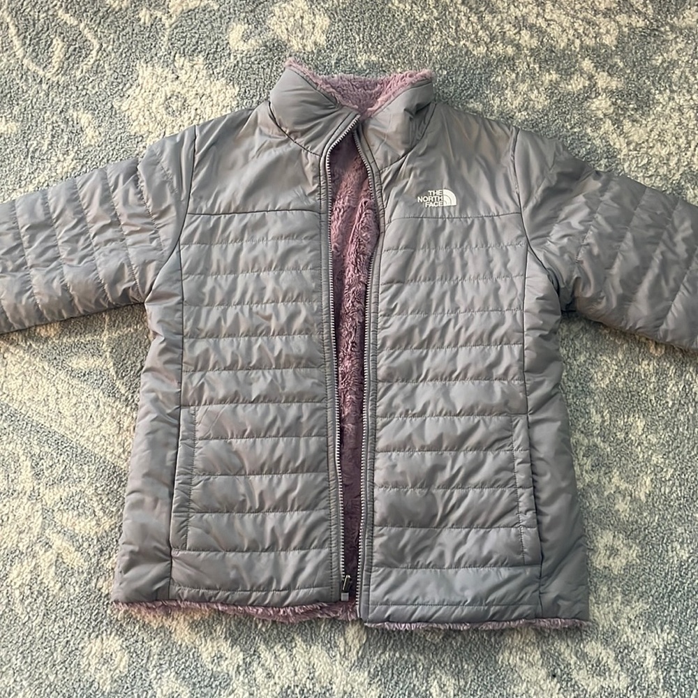 The North Face Girls' Reversible Mossbud Jacket XL